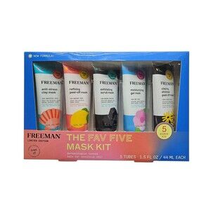 Freeman The Fav Five Mask Kit  Limited Edition ( 5 Piece Set ) 1.5fl.oz Each